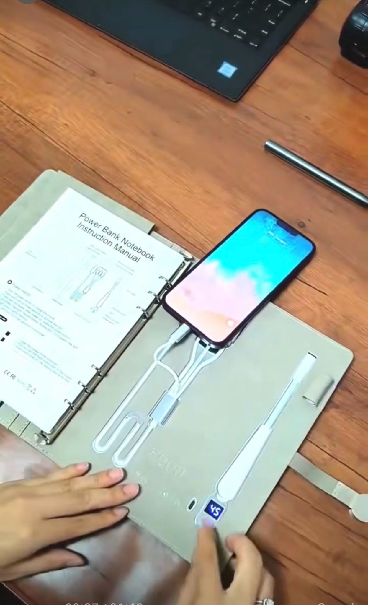 Digital Diary — charging feature