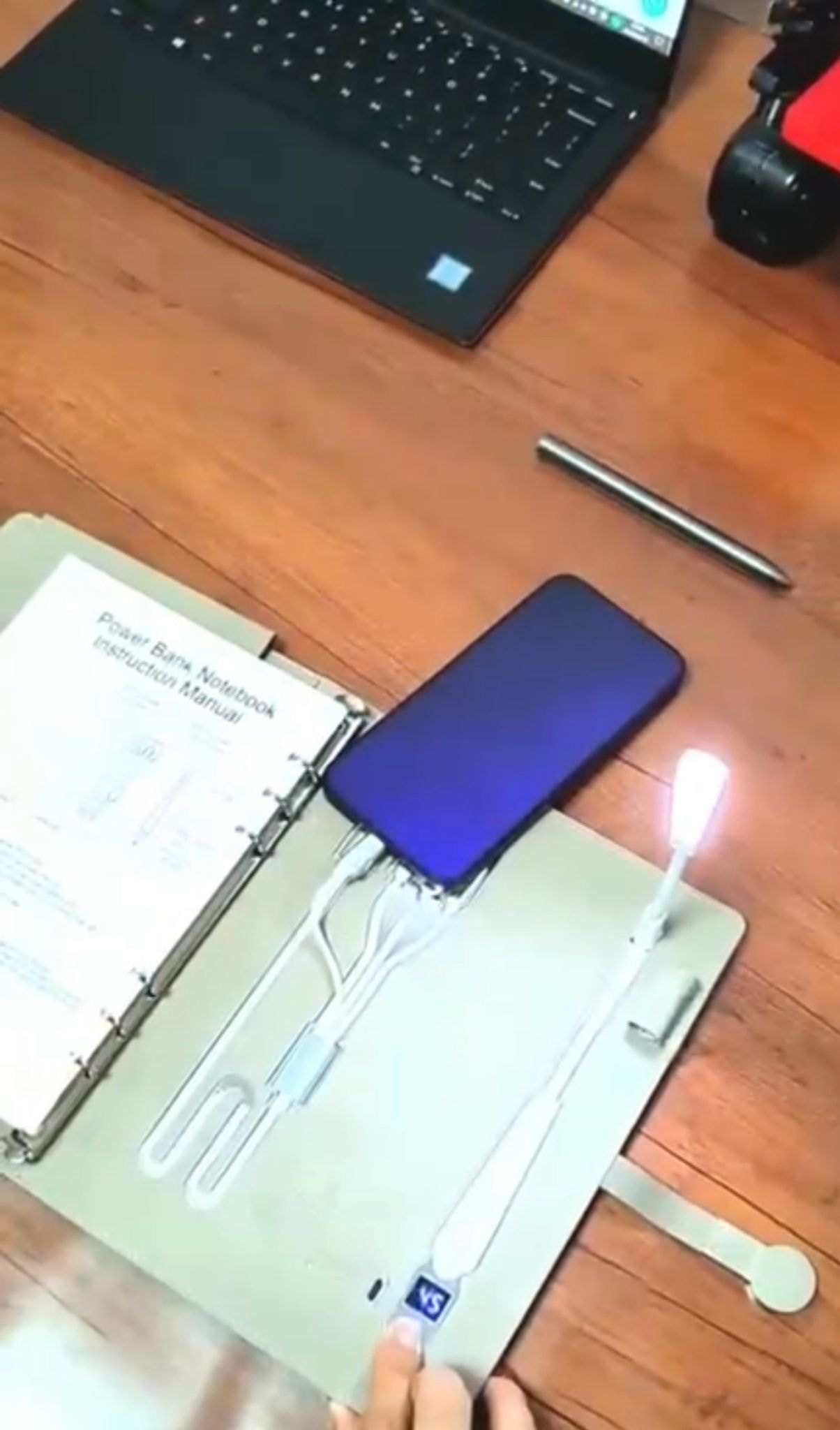 Digital Diary — LED light feature